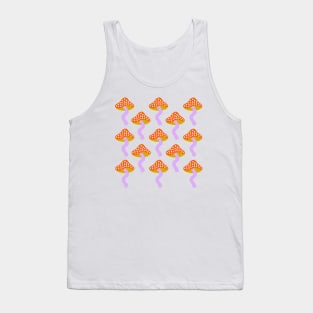 Purple Mushroom Tank Top